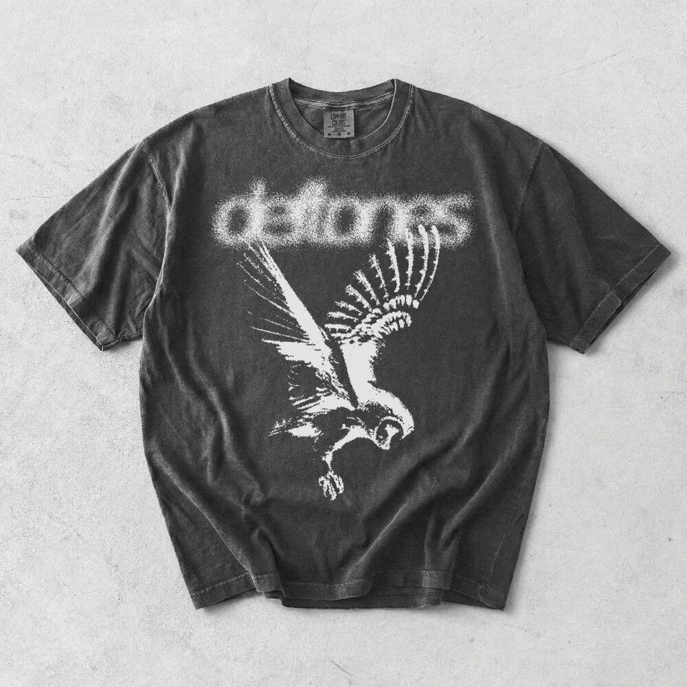 90S Deftones Shirt Grunge Music Band Graphic Tee